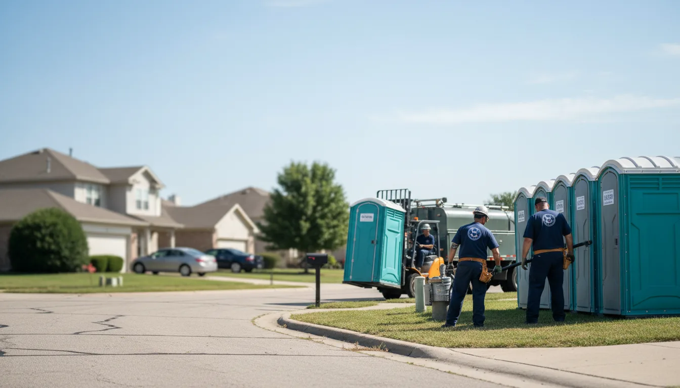 Porta Potty Rental in Fairfield, OH near me